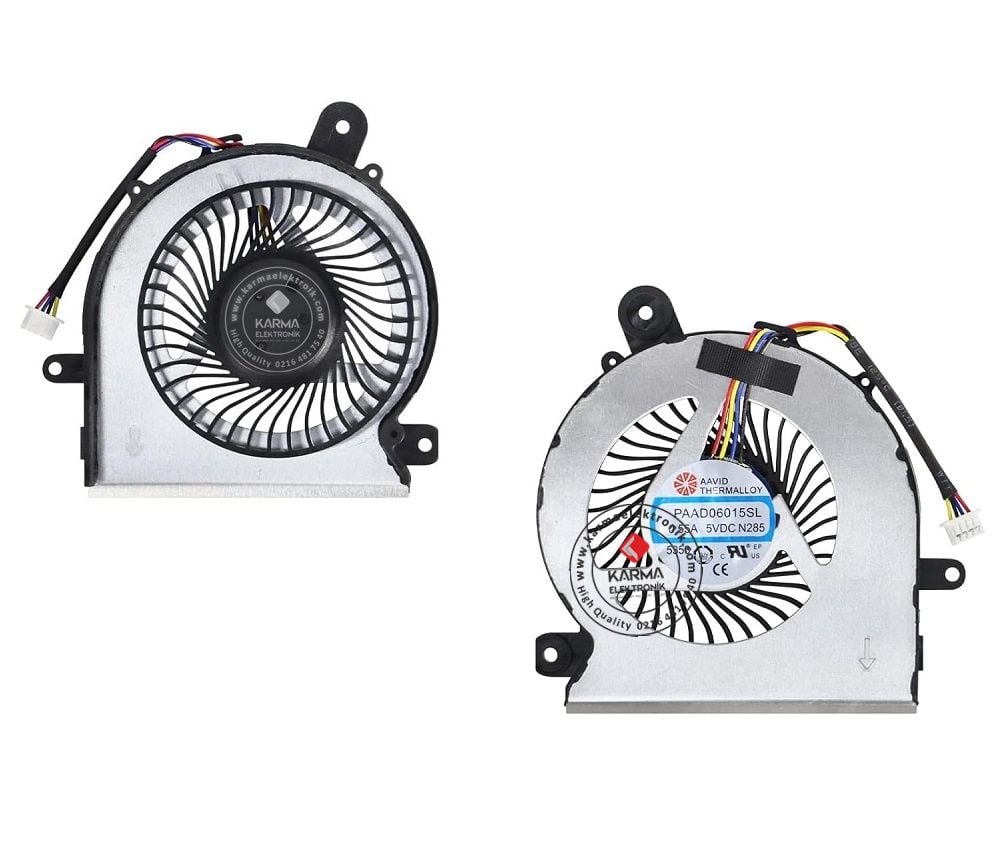 MSI GF65 Thin 10SDR-638XTR Notebook Cpu, işlemci Fanı / Ver.2 (Sol) msi