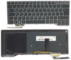 Fujitsu Lifebook E736 E746 Notebook Klavye / Siyah - TR IŞIKLI