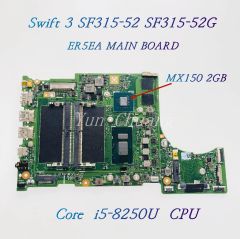 Acer Swift 3 SF315-52 SF315-52G (ER5EA) Notebook Anakartı, Mainboard (Cpu SR3LA, i5-8250U, GPU GeForce MX150 2G, N17S-G1-A1)