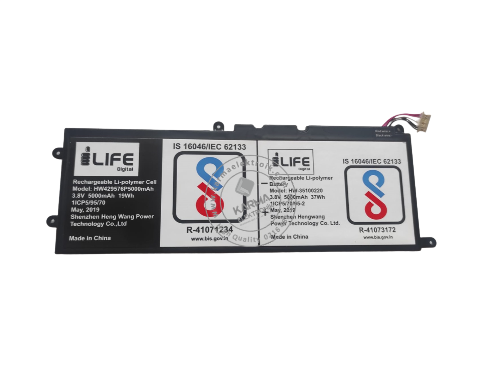 HW429576P5000Mah Notebook Bataryası, Pili