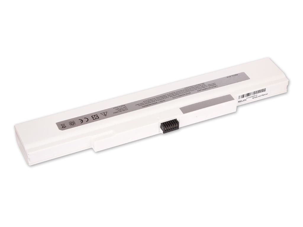 Casper WNBT.EC-MT50-6-S Notebook Bataryası, Laptop Pili - Beyaz - 6000mAh