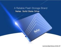 Netac 128GB SSD Disk 560MB/520MB/S, 2.5'', SATA3, 3D NAND TLC