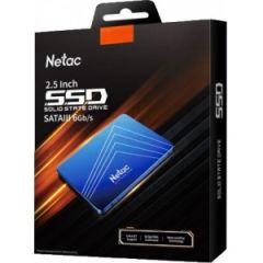 Netac 128GB SSD Disk 560MB/520MB/S, 2.5'', SATA3, 3D NAND TLC