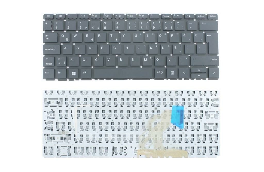 HP ProBook 435 G6 Notebook Klavyesi (Siyah TR)