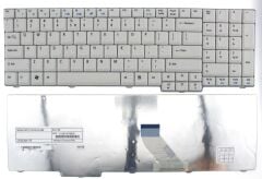 Acer Aspire 5535-5050 5535-5452 Notebook Klavyesi - Beyaz - TR