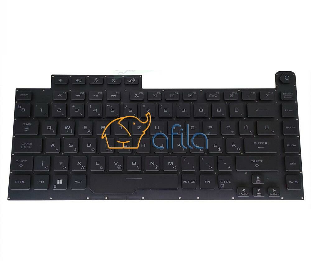 Asus ROG Strix G512LI-HN061T-G Notebook Klavyesi Siyah TR - Ver.3