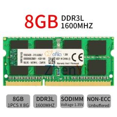 Afila NTB 8GB PC12800, 1600MHz DDR3 Notebook Ram Low Versiyon PC3L
