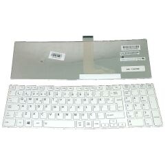 Toshiba Satellite C55-A-1JH, C55-A-1JJ Notebook Klavyesi Beyaz TR