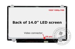 LP140WF6(SP)(M1), LP140WF6 SPM1 Lcd Ekran 1920*1080 FHD (14.0''Slim Led)