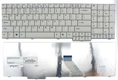 Acer Aspire 7100 103EWSMi Notebook Klavyesi - Beyaz - TR