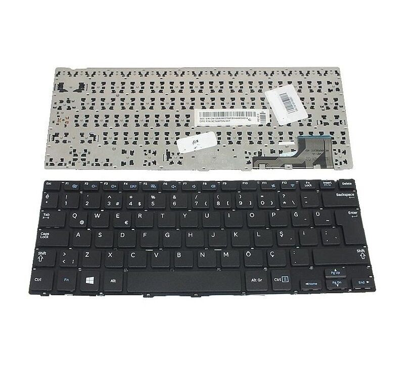 Samsung NP905S3G-K03TR Notebook Klavye Siyah TR Notebook Klavyesi 'Siyah TR