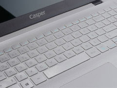 Casper Nirvana S500.1021-BD50X-G-F Silver Notebook Klavyesi Gri TR