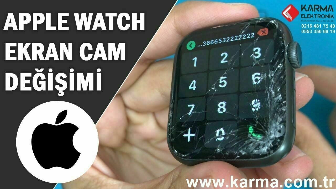 APPLE Watch S4 Akıllı Saat Dokunmatik Cam Değişimi 44mm