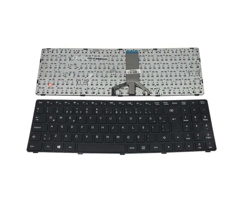 Lenovo 80QQ, 80S2 Notebook Klavyesi Siyah TR