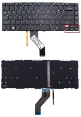 Acer TravelMate TMP645 Notebook Klavyesi Tuş Takımı (Siyah TR) ışıklı