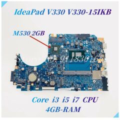 Lenovo V330-15ISK, V330-15IKB (81AX) Notebook Anakartı, Mainboard LV315KB MB 17807-3M, (SR3LA, i5-8250U 4GB RAM M530 2GB GPU DDR4)