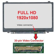 B140HAN02.0, B140HAN02.1, B140HAN02.4 Lcd Ekran 1920*1080 FHD (14.0''Slim Led)