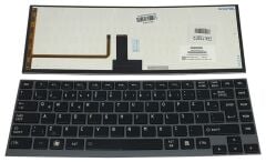 Toshiba Z830-S8301 Notebook Klavye - Siyah - Backlit