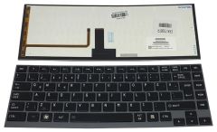 Toshiba Z835-P372 Notebook Klavye - Siyah - Backlit