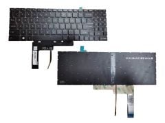MSI Bravo 15 B5DD Klavye - Tuş Takımı / Siyah - TR - Backlit - Ver.1 (Beyaz Işık)