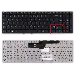 Samsung NP300E5C-U05TR NP300E5X NP300E5X-A01TR Klavye Siyah TR