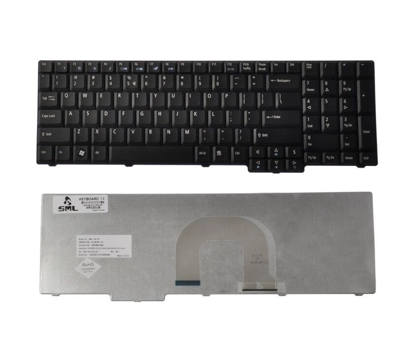 Acer AS9800 AS9000 Notebook Klavyesi, Tuş Takımı Siyah TR