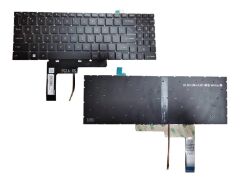 MSI Katana GF66 11UD-209TR msi Notebook Klavyesi Siyah TR, Ver.1 (Beyaz Işık)