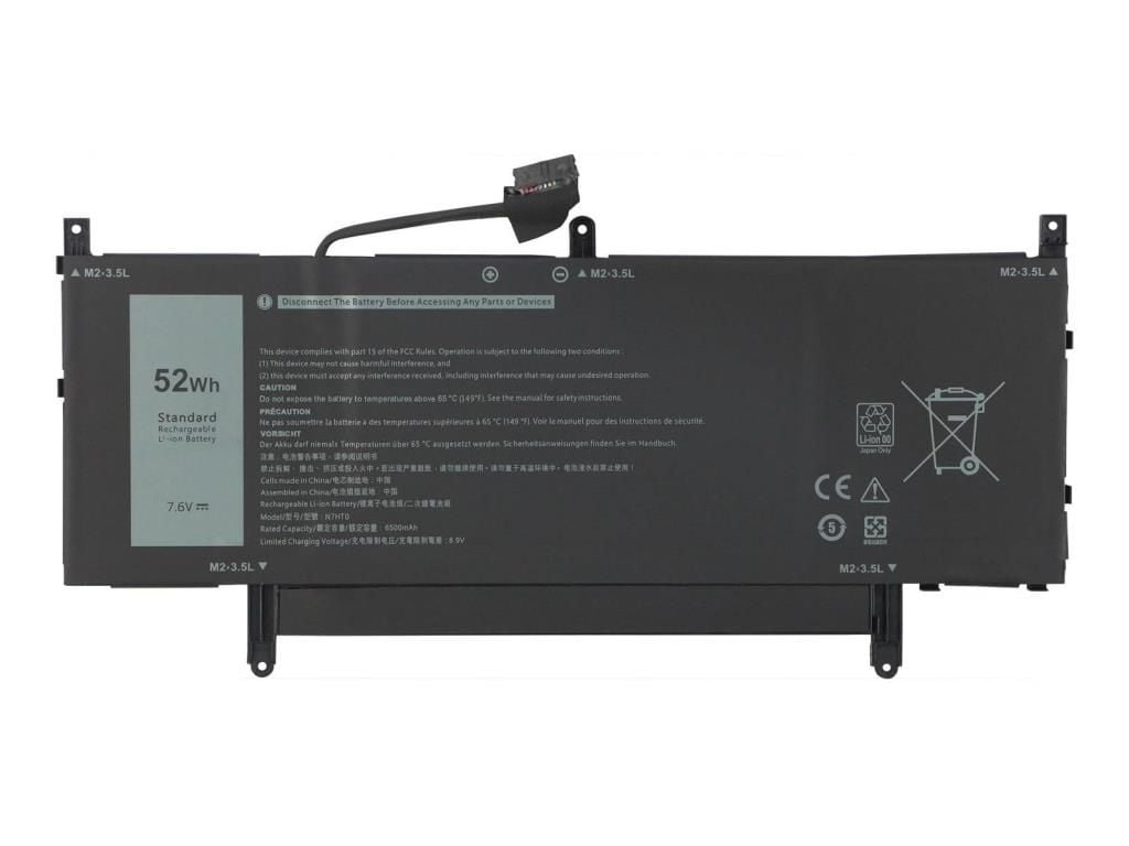 Dell Latitude 9510 Notebook Bataryası, Laptop Pili  - Ver.1 - 4 Cell / RDL-256