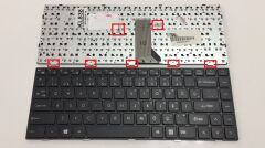 Grundig GNB 1460 A1 i3 GNB 1460 B1 i3 Notebook Klavye-Siyah - TR