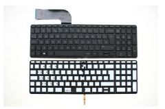 Hp pavilion 15-p023cy 15-p029cy 15-p029nr Klavye Siyah Tr ışıklı