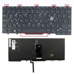 Dell SG-63000-2XA Notebook Klavyesi TR Ver.1 ışıklı