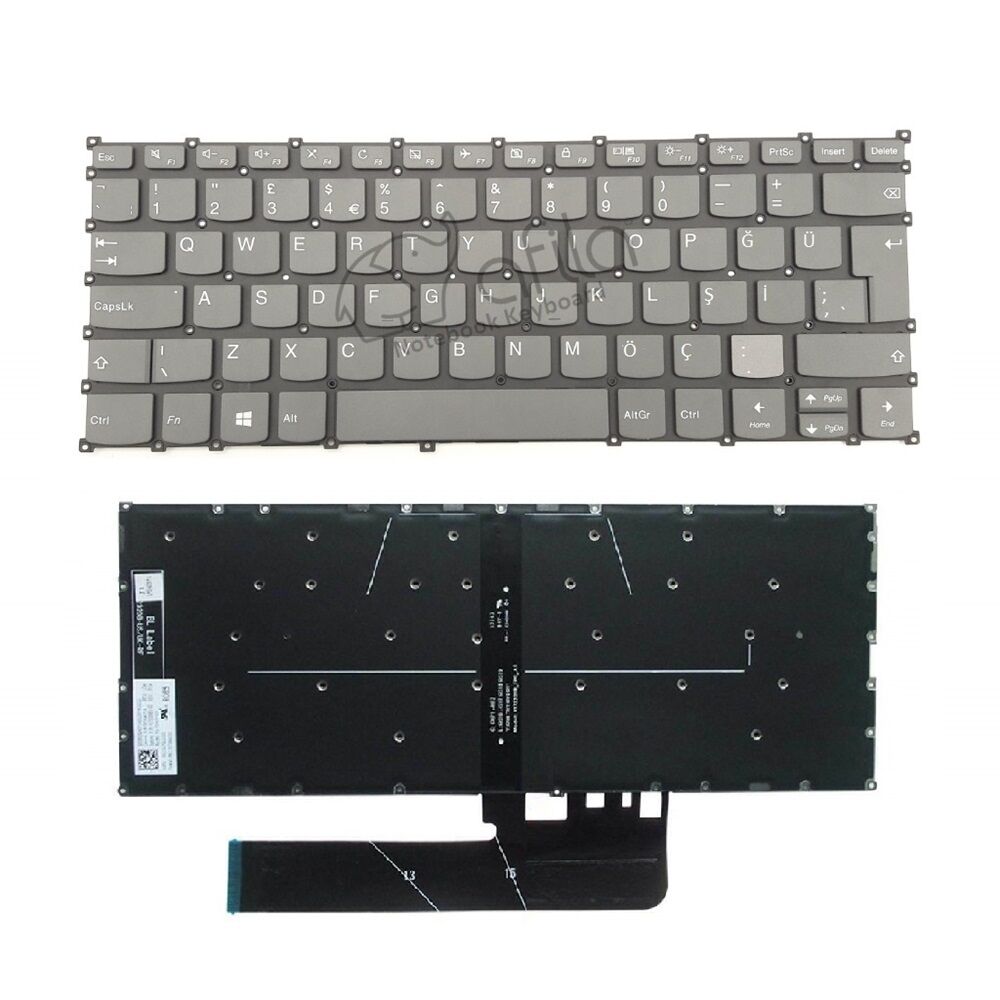 Lenovo ideaPad S540-14IWL Notebook Klavyesi (Siyah TR)