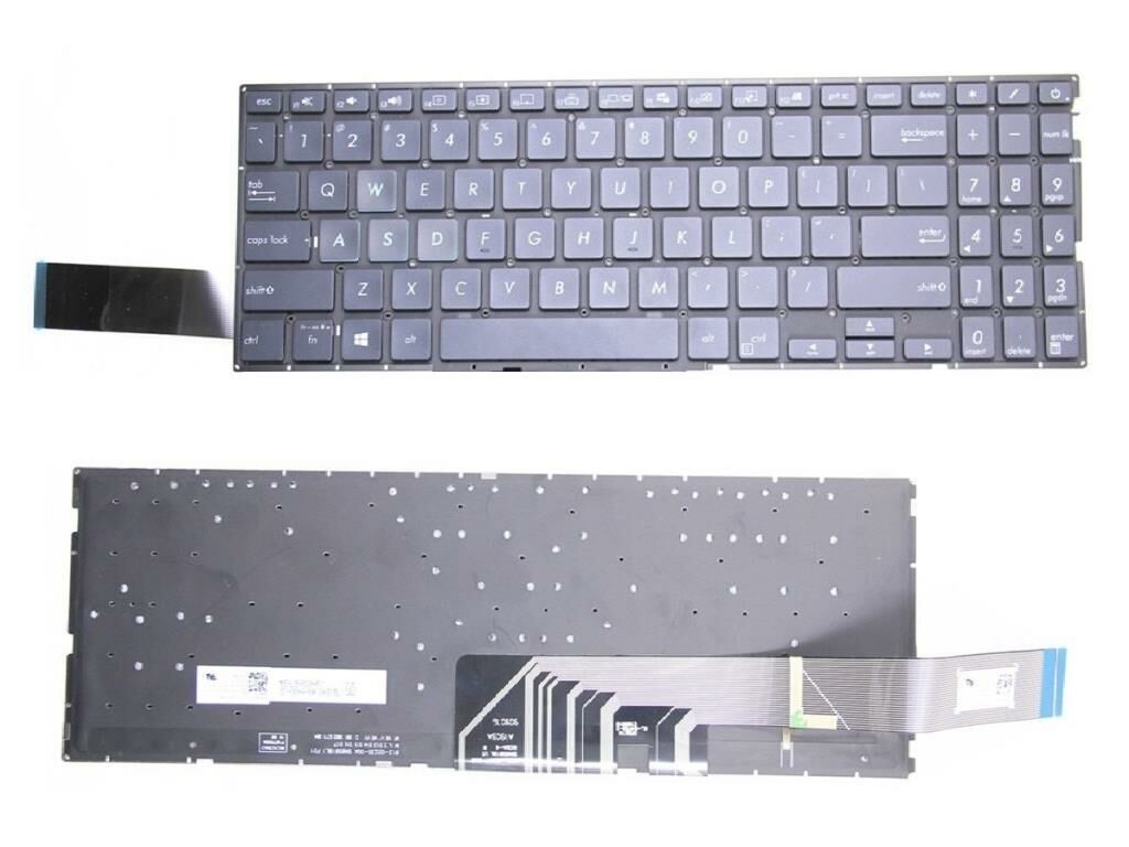 Asus VivoBook 15 X571GD-AL143 X571GD-AL143T uyumlu Notebook Klavyesi (Siyah TR) ışıklı