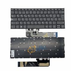 Lenovo ideaPad Yoga 80JR uyumlu Notebook Klavye - Tuş Takımı / Siyah - TR / ışıklı