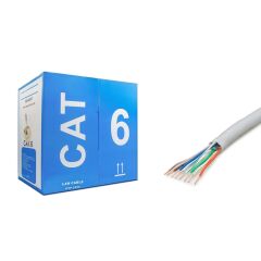 Afila 24AWG 0.41mm 305m UTP CU CAT6 Kablo %100 Saf Bakır