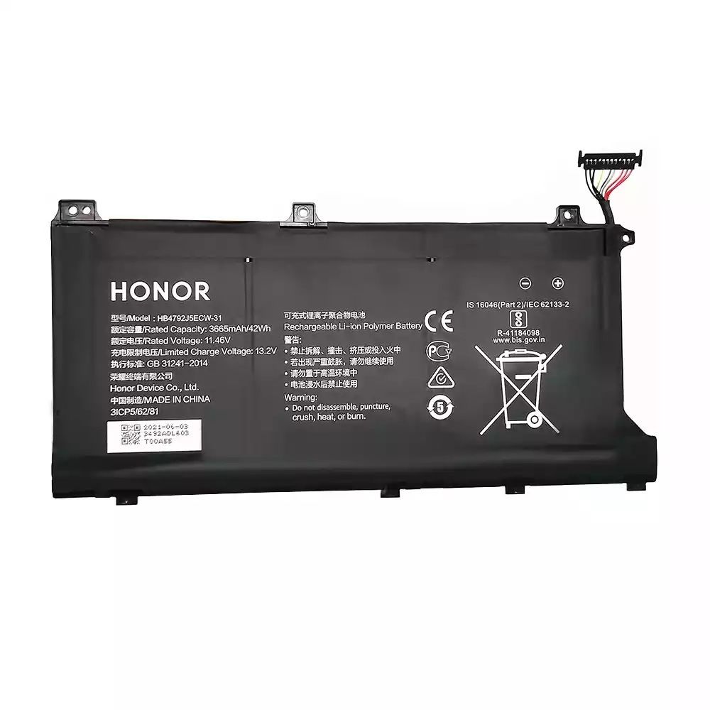 HB4792J5ECW-31 HB4792J5ECW-31C Notebook Bataryası, Pili
