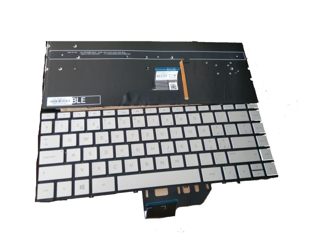 Hp Pavilion 13-an0005nt Serisi Klavye Işıklı Gümüş - Gri TR)