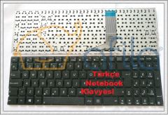 Asus A556UQ, A556UR, A556UV Klavye Tuş Takımı (Siyah TR)