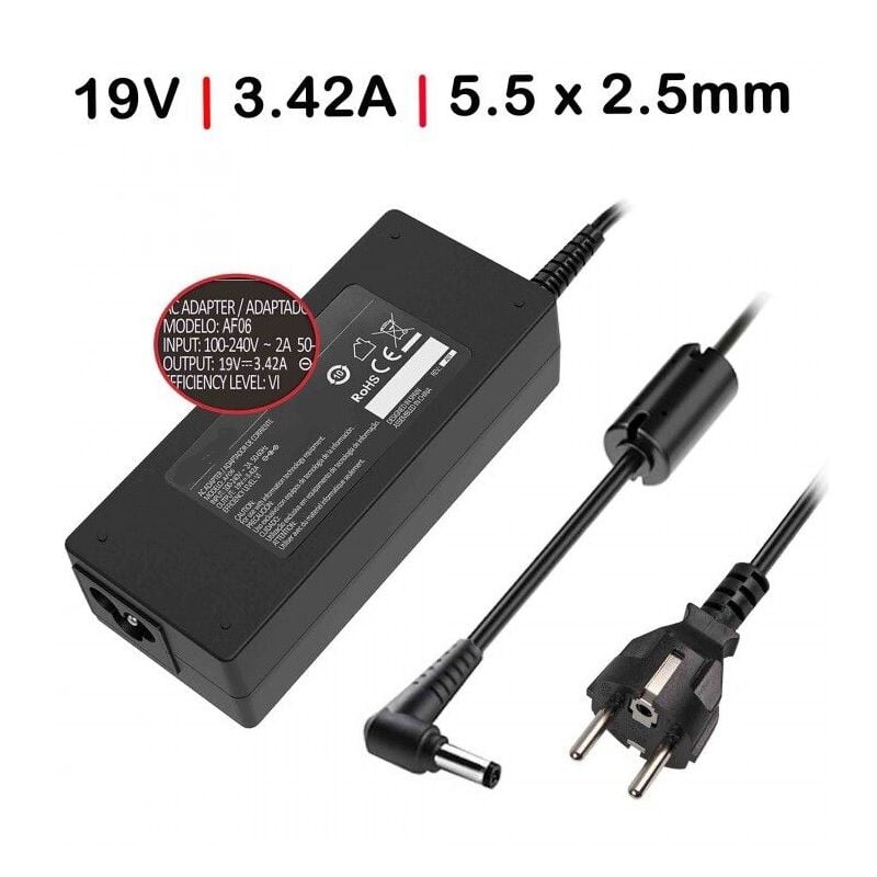 Toshiba Satellite U500-11C U500-11D Notebook Adaptörü, Şarj Aleti Cihazı 65W
