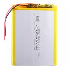 3.7V 5000Mah Tablet Pc icin Batarya - Pil (7cm x 10.5cm)