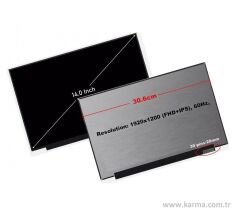 NE140WUM-N51 HW:V8.0 uyumlu Lcd Ekran, Panel FHD