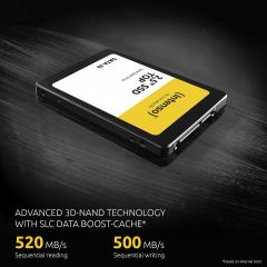 1TB intenso Top 520/500MB/s Sata III 2.5 SSD 3D NAND TLC