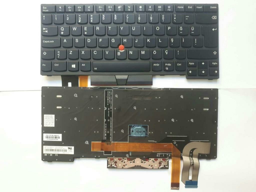 Lenovo Thinkpad E490 20N8000Rtx, 20N8000Utx Klavye TR / IŞIKLI