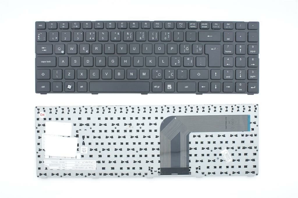 Exper MP-09R66GB-F51, MP-09R66TQ-F51, MP-15B011-4301 Klavye TR