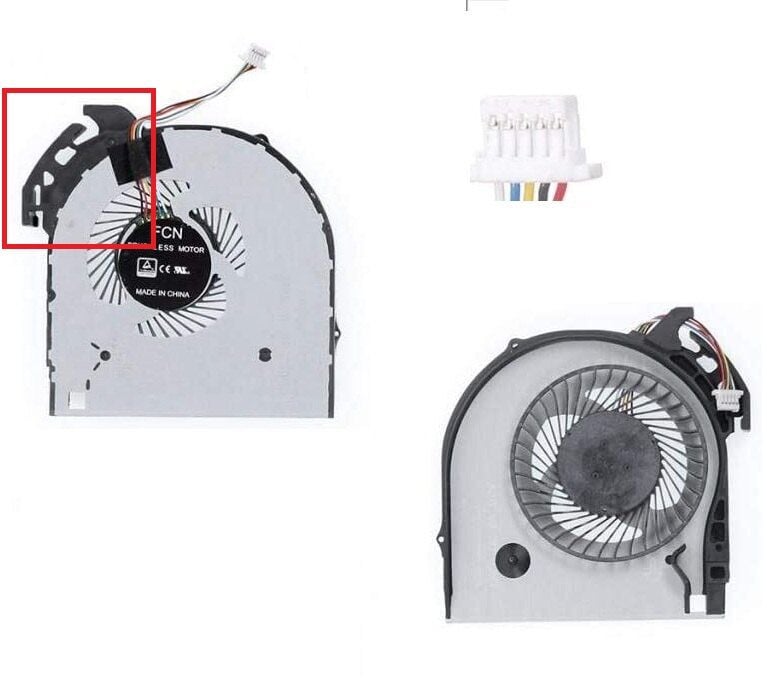 DFS531005PL0T uyumlu Notebook Fanı