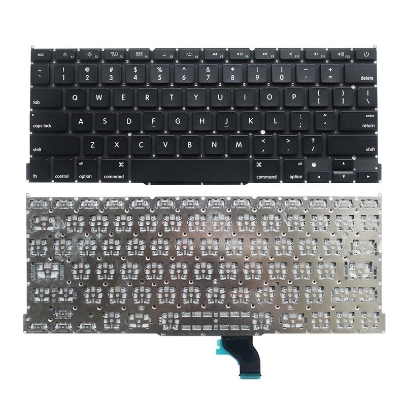 Apple ME864 ME865 ME866 Notebook Klavyesi - Siyah US / K.Enter