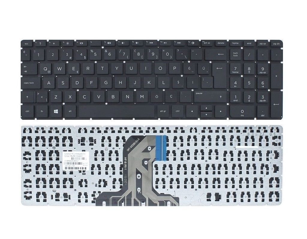 Hp PK131EM3A00 Notebook Klavyesi - Siyah - TR