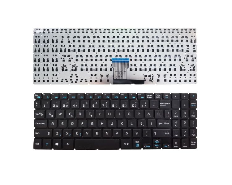 Casper Nirvana S500.1021-4C50T-G Notebook Klavyesi Siyah TR