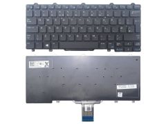Dell Latitude E5270, E7270 Notebook Klavyesi - Siyah - TR