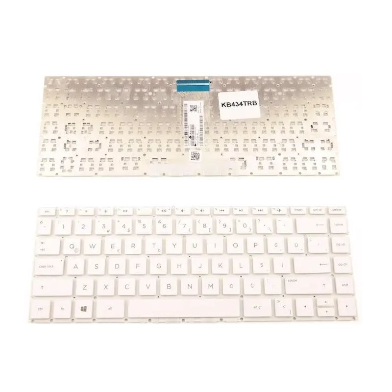 Hp Pavilion 14-Bs100 Notebook Klavyesi - Tuş Takımı (Beyaz TR)